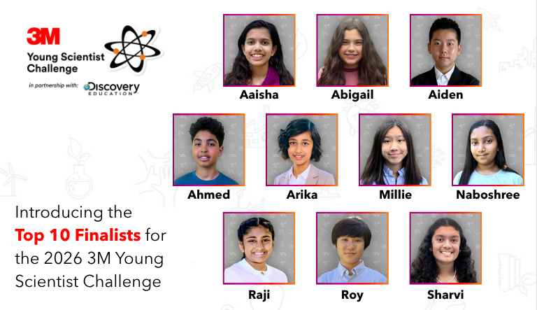 3M YSC2026 Finalists Press Release still 768x443